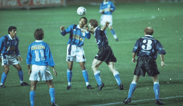 El equipo rimense consiguió su pase a la final de la Copa Libertadores 1997 gracias a esa goleada. Foto: Raúl Poma/GLR.