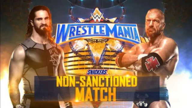 Triple H  vs. Seth Rollins EN VIVO ONLINE por WWE WrestleMania 33