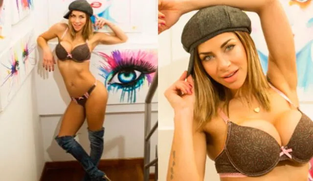 Xoana González trata de lucir su sexy lencería pero pasó momento bochornoso [VIDEO]