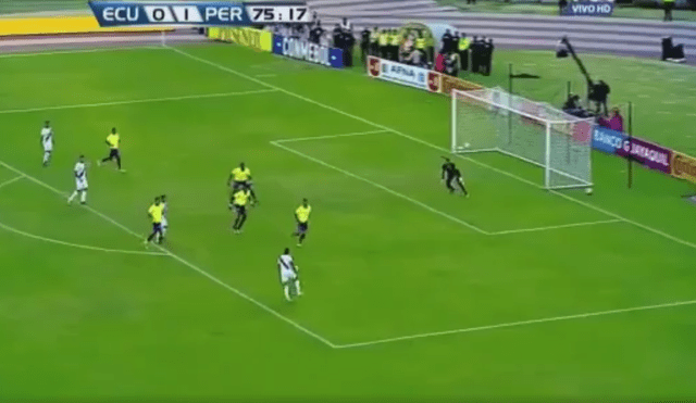 Perú vs. Ecuador: Así fue el golazo de Paolo Hurtado en el primer balón que tocó  [VIDEO]