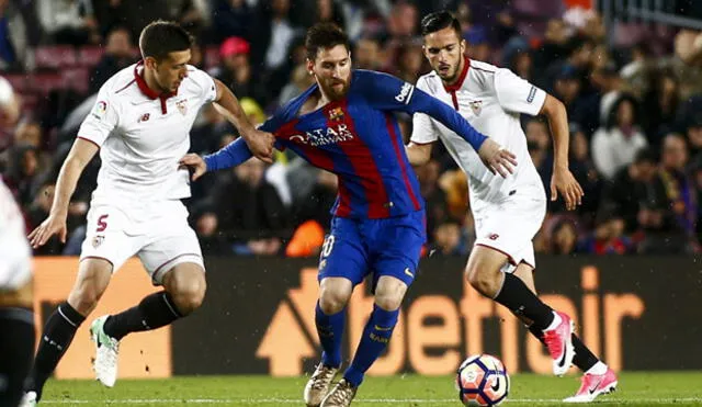 Con goles de Messi y Suárez, Barcelona goleó a Sevilla y se mantiene en la puja por la punta | VIDEO
