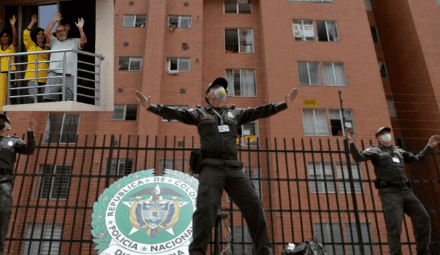 Colombia: Policía da clases de zumba en barrios populares durante cuarentena por la COVID-19 [VIDEO]