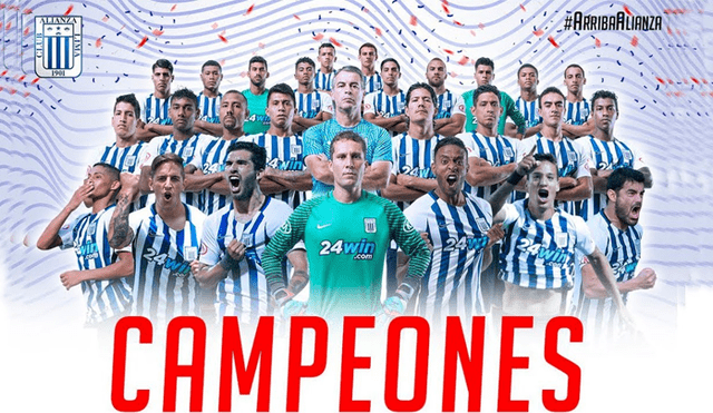 "La gloria está de vuelta". Alianza Lima cam´peón nacional 2017.