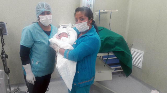 Cusco: nace primera bebé en moderno centro de salud 