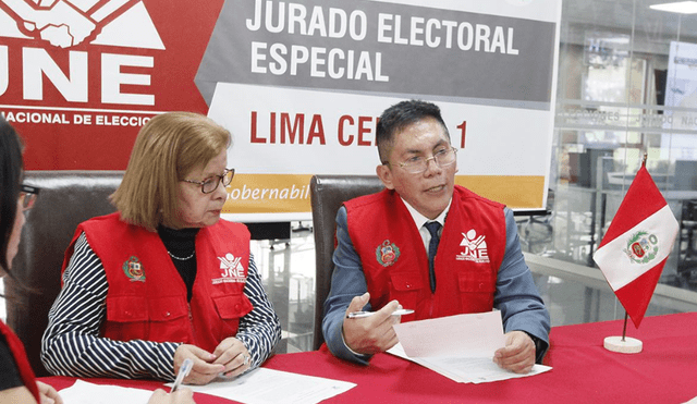 Lusi Carrasco es el presidente del JEE Lima Centro. Foto: JEE.