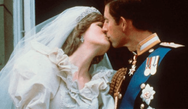 Diana de Gales y el príncipe Carlos contrajeron nupcias el 29 de julio de 1981. (Foto: Twitter Abril TD)