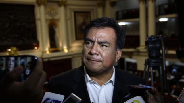 Velásquez Quesquén pide aumento presupuestal para el Poder Judicial en el año 2018