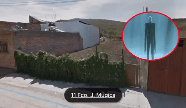 Google Maps: hallan extraña silueta en México y la comparan con 'Slenderman' [VIDEO]