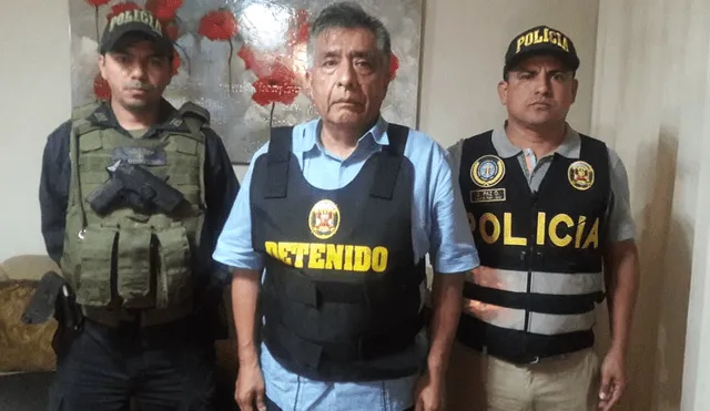Detienen a alcalde de Chiclayo por delitos de corrupción y crimen organizado
