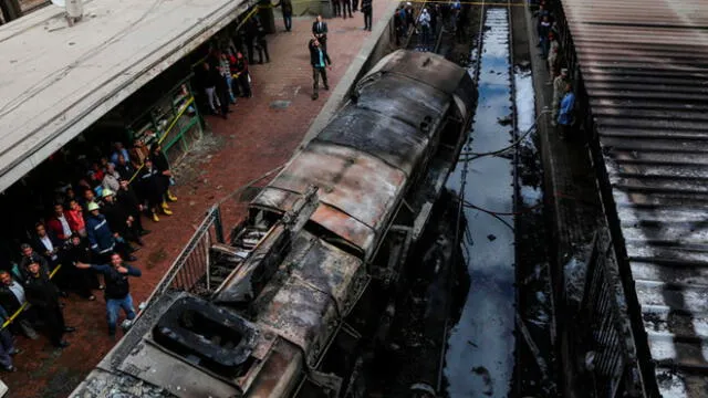 Egipto: explosión de tren deja más de una veintena de muertos y varios heridos [VIDEO]