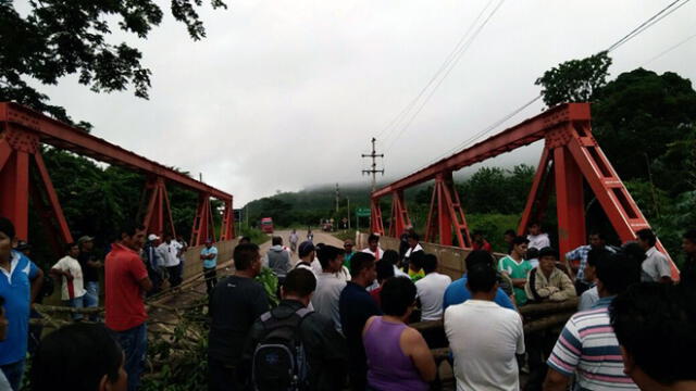 San Martín: productores de maíz continúan bloqueando la carretera Picoto