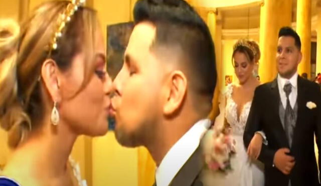 Florcita Polo y Néstor Villanueva renuevan sus votos tras 10 años de casados