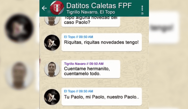 Difunden “conversación”  de ‘Tigrillo’ Navarro sobre caso de Paolo Guerrero [VIDEO]