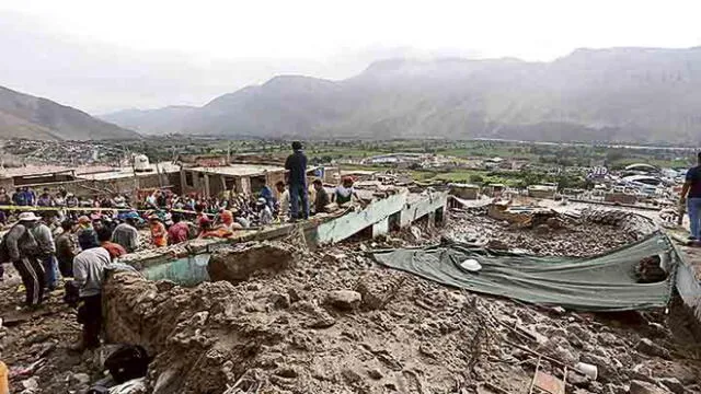 Hay 64 distritos en zonas de riesgo muy alto en Arequipa, Cusco y Moquegua 