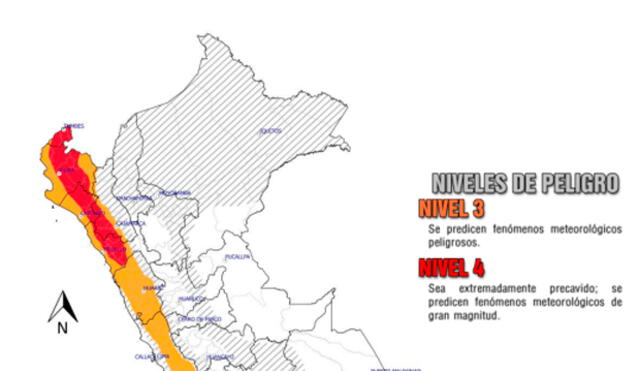 Lluvias en el Perú: Conoce el pronóstico del Senamhi para este lunes [IMÁGENES]