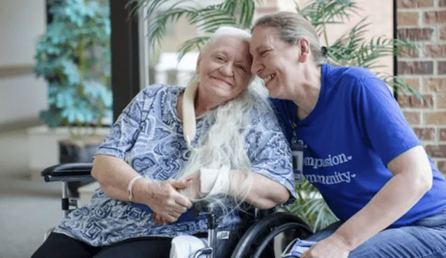 Doris Crippen se reencontró con su hermana perdida después de muchos sin contacto gracias a una casualidad. Foto: The Washington Post