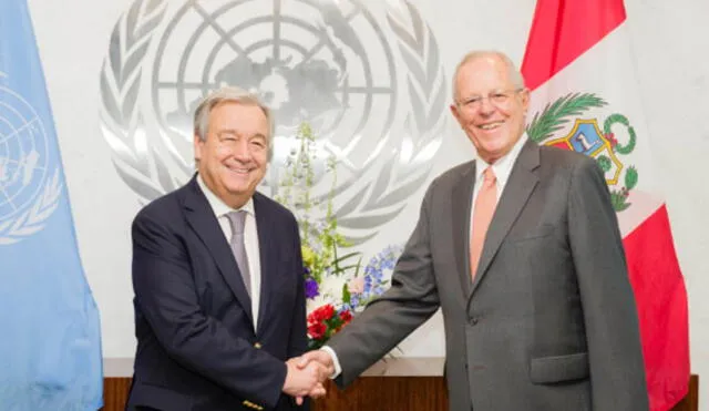 PPK se reunió con Antonio Guterres, secretario general de la ONU | VIDEO