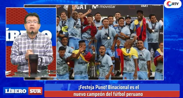 Binacional es el nuevo campeón del fútbol peruano.