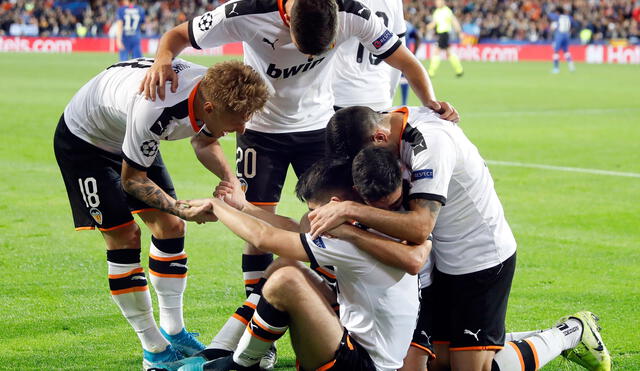 Valencia vs. Chelsea EN VIVO: empatan 1-1 desde Mestalla por la Champions League. Foto: EFE.