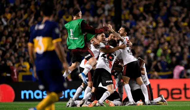 River Plate clasificó a su segunda final consecutiva de Copa Libertadores pese a perder 1-0 con Boca Juniors en La Bombonera. | Foto: EFE