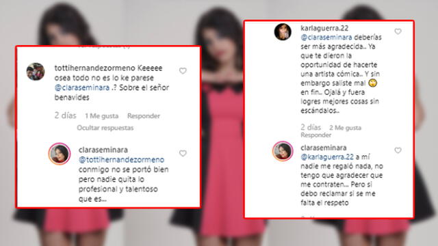 Clara Seminara indignada con ‘haters’ que confunden a Nacho con actor de cine para adultos [VIDEO] 