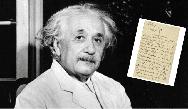 Subastan carta de Einstein escrita mismo día que renunció a pasaporte alemán