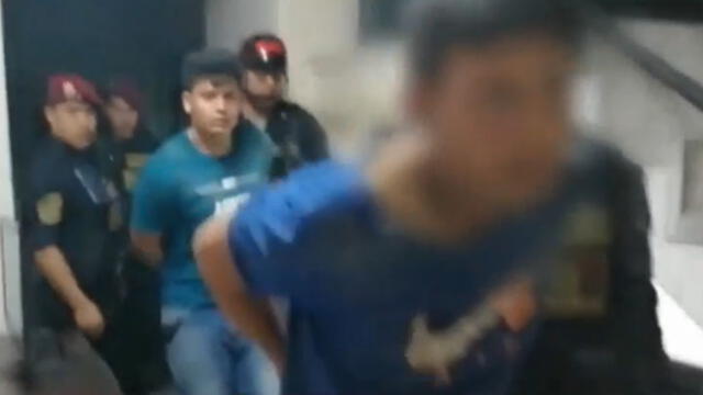 Sujetos habrían ingresado al país irregularmente. Uno de ellos dijo que los hizo por necesidad. (Foto: Captura de video / Canal N)