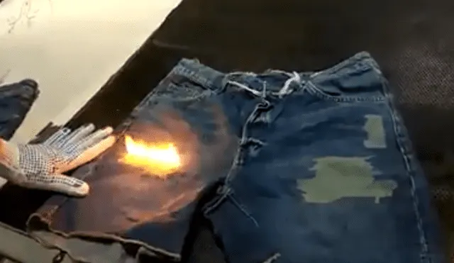 Facebook Viral: Asombroso video muestra cómo crean los jeans rasgados