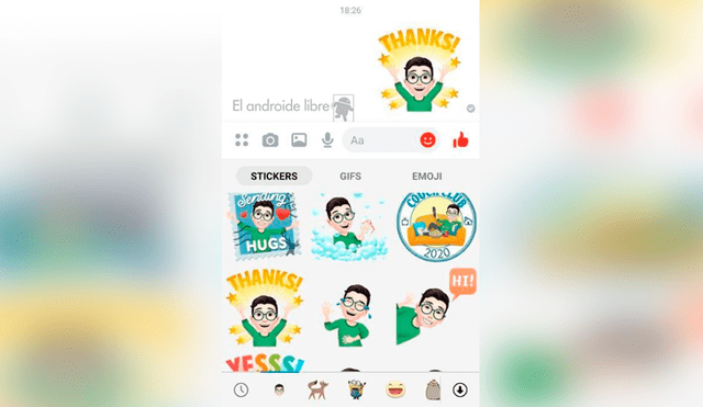 Listo, ahora puedes usar tu avatar para comentar publicaciones en Facebook y hasta enviarlos por Messenger.