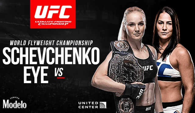 UFC 238 | Valentina Shevchenko vs. Jessica Eye vía Fox Action: HOY por el título de peso mosca