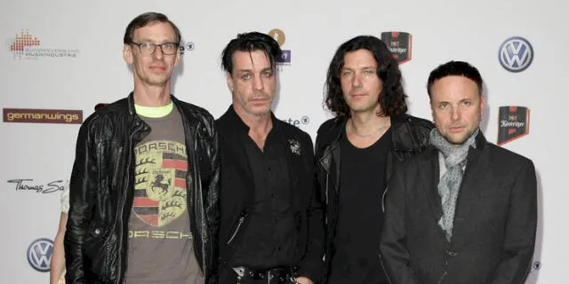 La banda alemana Rammstein está conformada por seis integrantes. (Foto: El Publimetro)