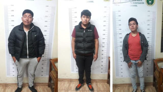 Capturan a tres por robar celular a joven en Arequipa [VIDEO]