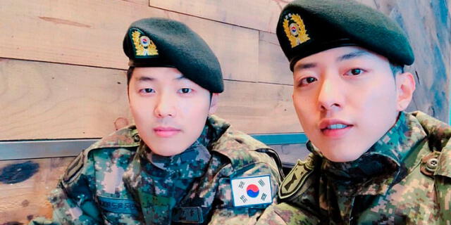 CNBLUE: Minhyuk y Jungshin compartieron su primera fotografía juntos tras la baja del servicio militar.