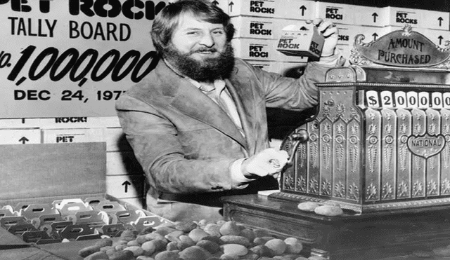 Gary Dahl, el hombre que se hizo millonario vendiendo rocas