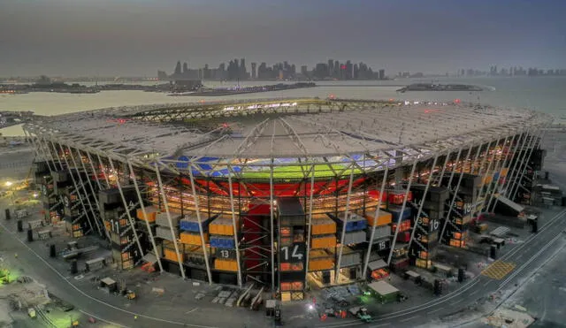 El estadio 974 albergó un total de siete partidos. Seis de fase de grupos y uno de octavos de final. Foto: EFE