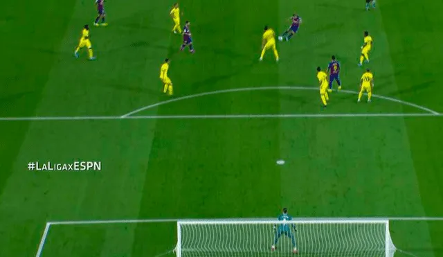 El conjunto catalán gana con comodidad en el Camp Nou. Créditos: Captura de TV