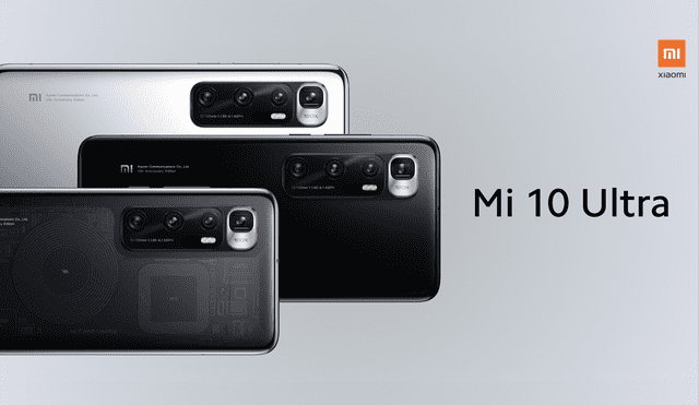 Lanzamiento oficial del nuevo Xiaomi Mi 10 Ultra. | Foto: Xiaomi