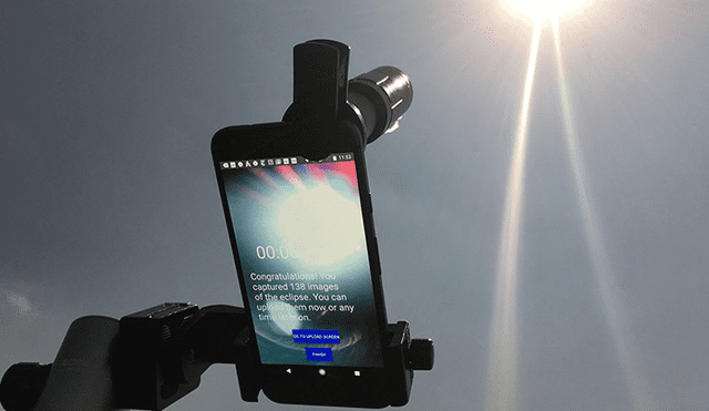 Con estos trucos tu smartphone podrá capturar buenas tomas del eclipse solar.