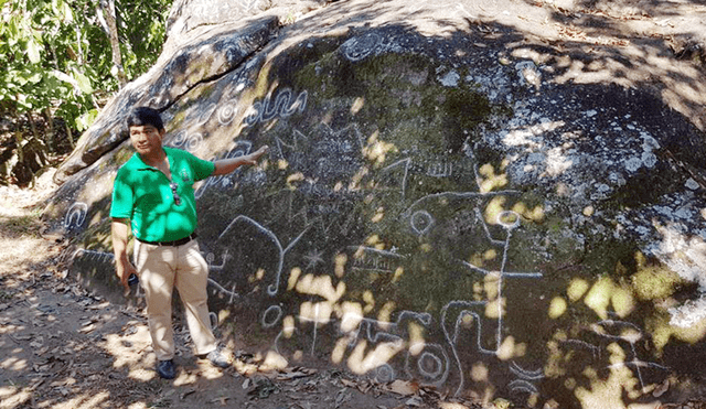 Junín: atentado cultural contra petroglifos de Huanacaure, en Satipo [VIDEO]