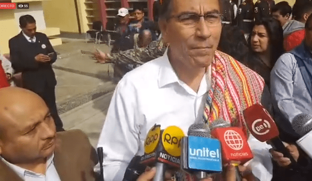Junín: protestas se desatan a la llegada del Presidente Martín Vizcarra