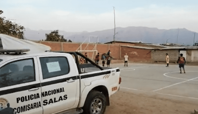 Policías juegan fulbito dentro de una comisaría en Lambayeque [VIDEO]