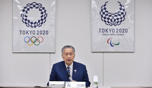 Yoshiro Mori, presdiente del comité organizador de los Juegos Olímpicos, confirmó que se mantendrá el nombre. Foto: AFP.