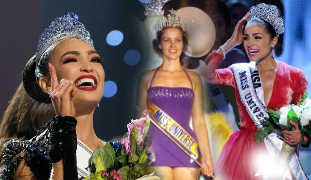 Las veces que Estados Unidos ganó el Miss Universo. Foto: Composición LR/ Difusión/ Marca