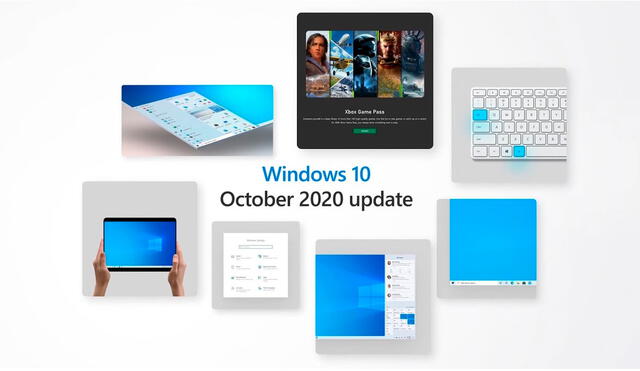 La October Update 2020 fue la última gran actualización de Windows 10 y trajo la versión 20H2. Sin embargo solo fue adoptada por el 8.8% de los usuarios. Foto: Xataka