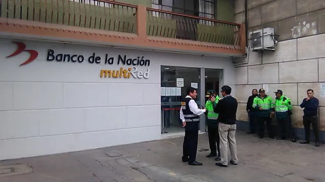 Magdalena: dos delincuentes armados asaltaron agencia del Banco de la Nación [VIDEO] 
