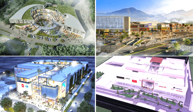 Nuevos centros comerciales en Lima: ¿cuáles son los 4 que se inaugurarán en 2023 y en qué distritos? | Malls | San Martín de Porres | SJL | La Molina | Parque Arauco. Foto: composición LR/capturas de Perú Retail