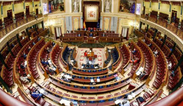 Congreso de Diputados de España aprobó la segunda prórroga hasta el 26 de abril. Foto: Internet.