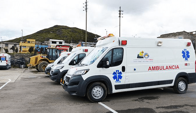 Pasco: entregarán 22 ambulancias a centros de salud 