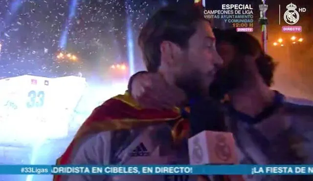 YouTube: Isco y Sergio Ramos se besan en la boca en eufórica celebración [VIDEO]