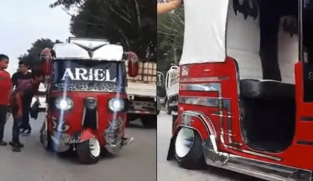 Facebook: Joven exhibe su mototaxi ‘tuneada’ y causa furor en redes [VIDEO]